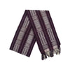 Natural Dyed Handwoven Cotton Console Runner