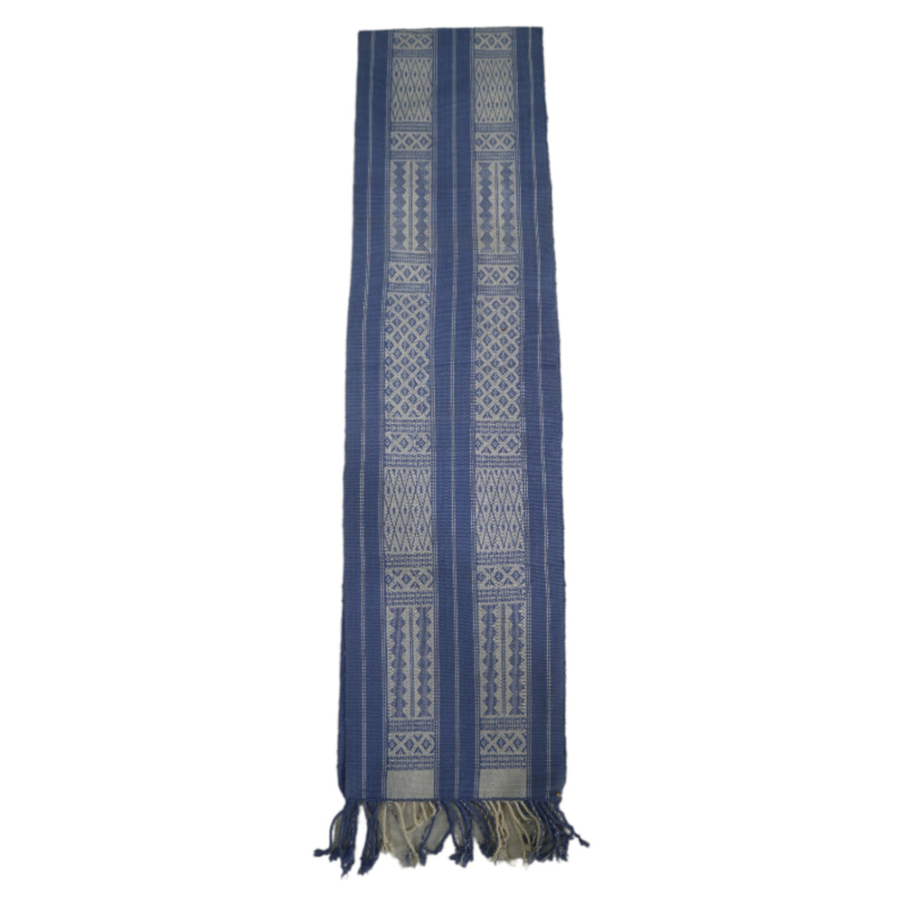 Natural Dyed Handwoven Cotton Console Runner