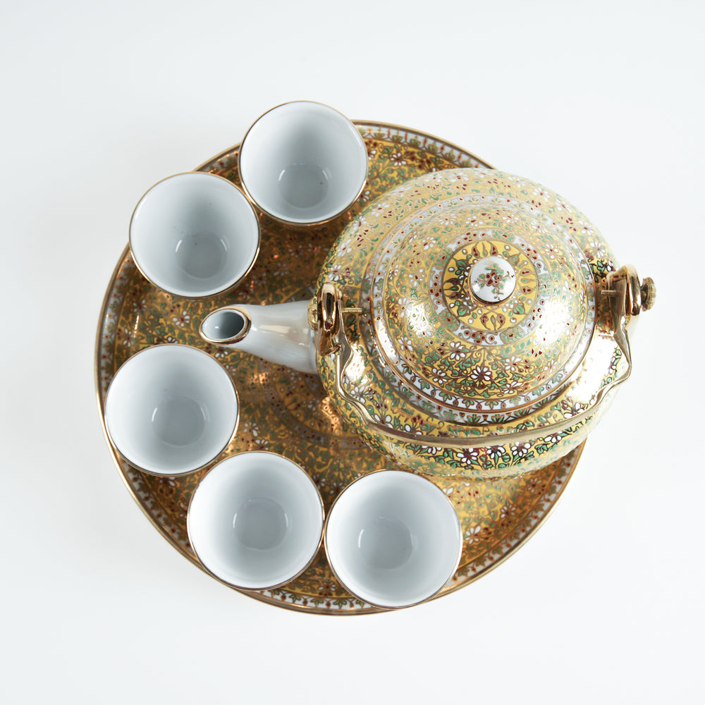 Mosaic Style Tea Set