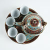 Mosaic Style Tea Set