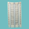 Organic Dyed Handwoven Cotton Throw in Chin Design