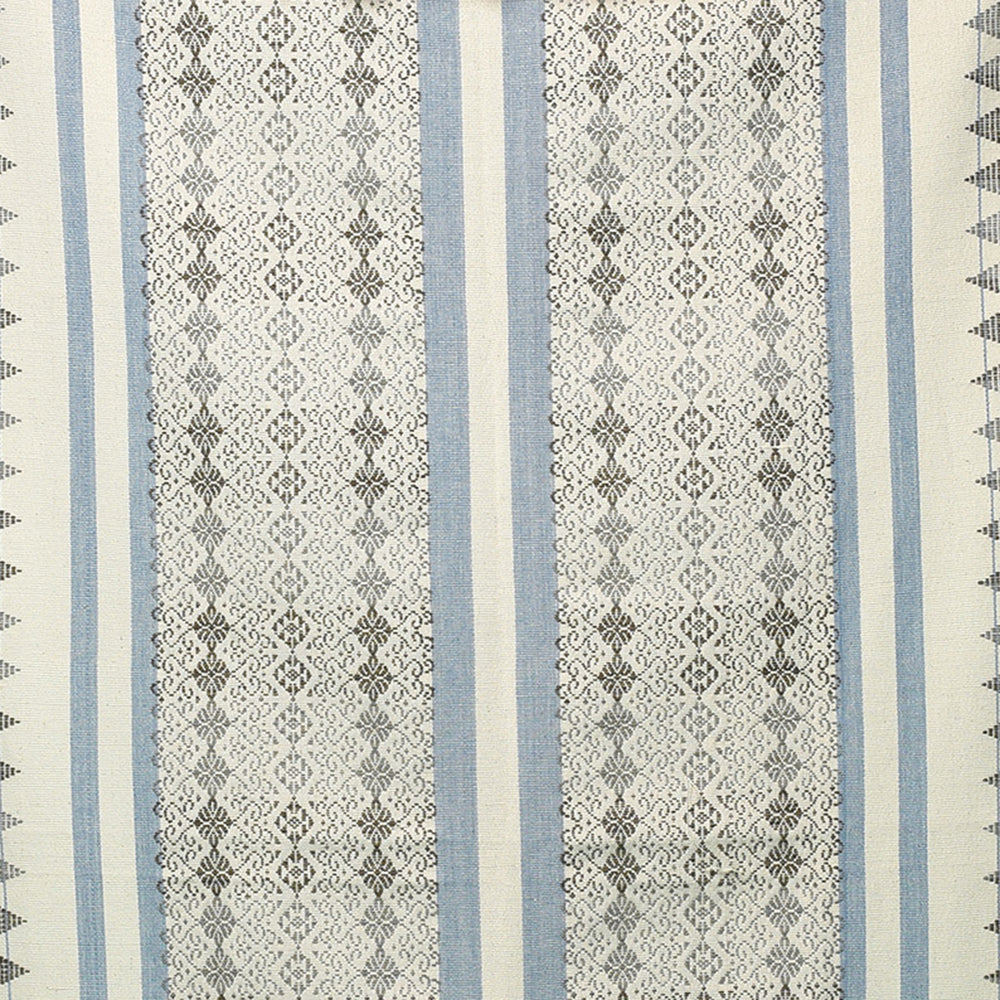 Organic Dyed Handwoven Cotton Throw in Chin Design