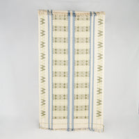 Organic Dyed Handwoven Cotton Throw in Chin Design