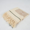 Organic Dyed Handwoven Cotton Throw in Chin Design