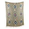 Handwoven Modern Pattern Design Cotton Throw
