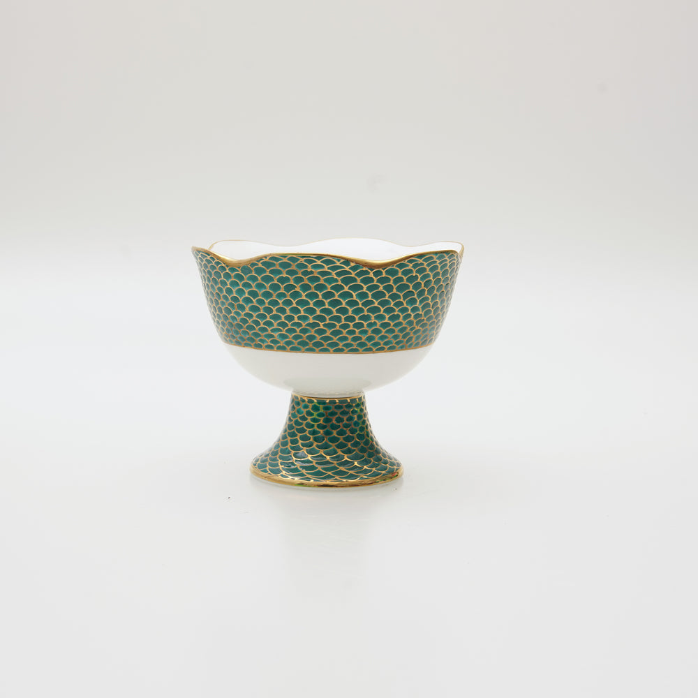 Stunning Classic Style Hand-painted Ice-Cream Cup (4 Set)