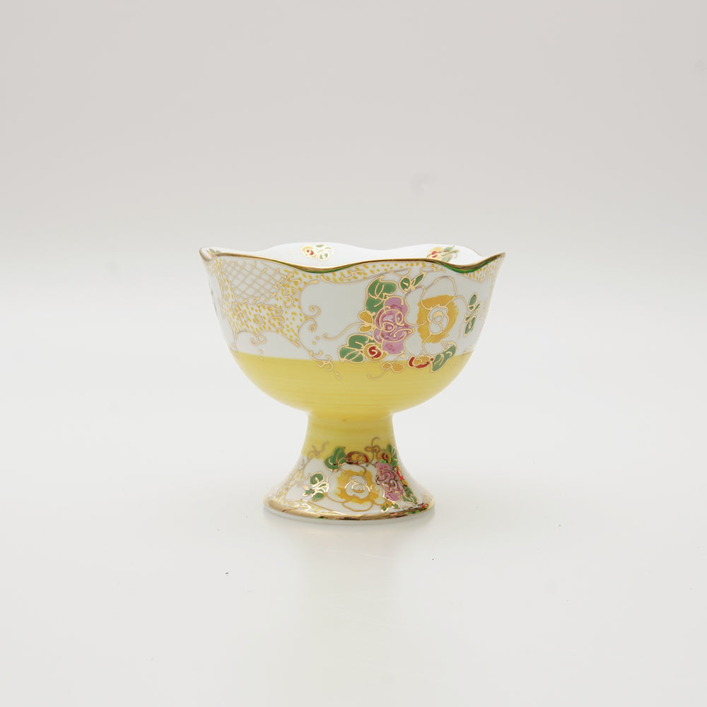 Stunning Classic Style Hand-painted Ice-Cream Cup (4 Set)