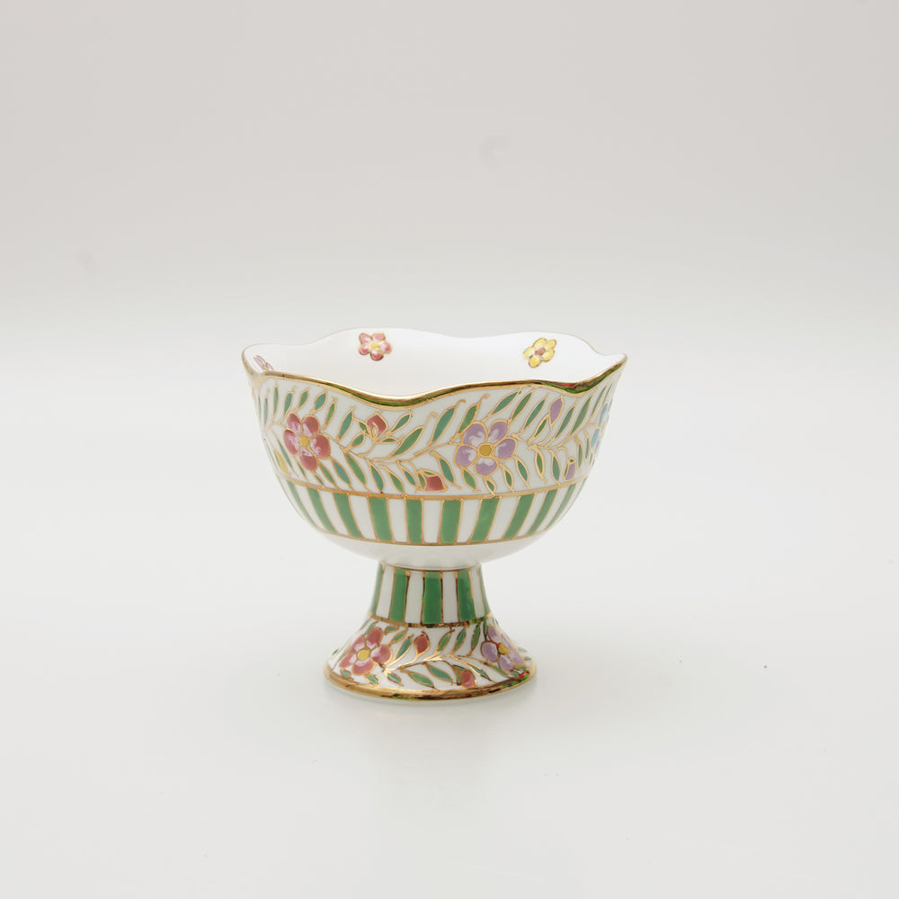 Stunning Classic Style Hand-painted Ice-Cream Cup (4 Set)