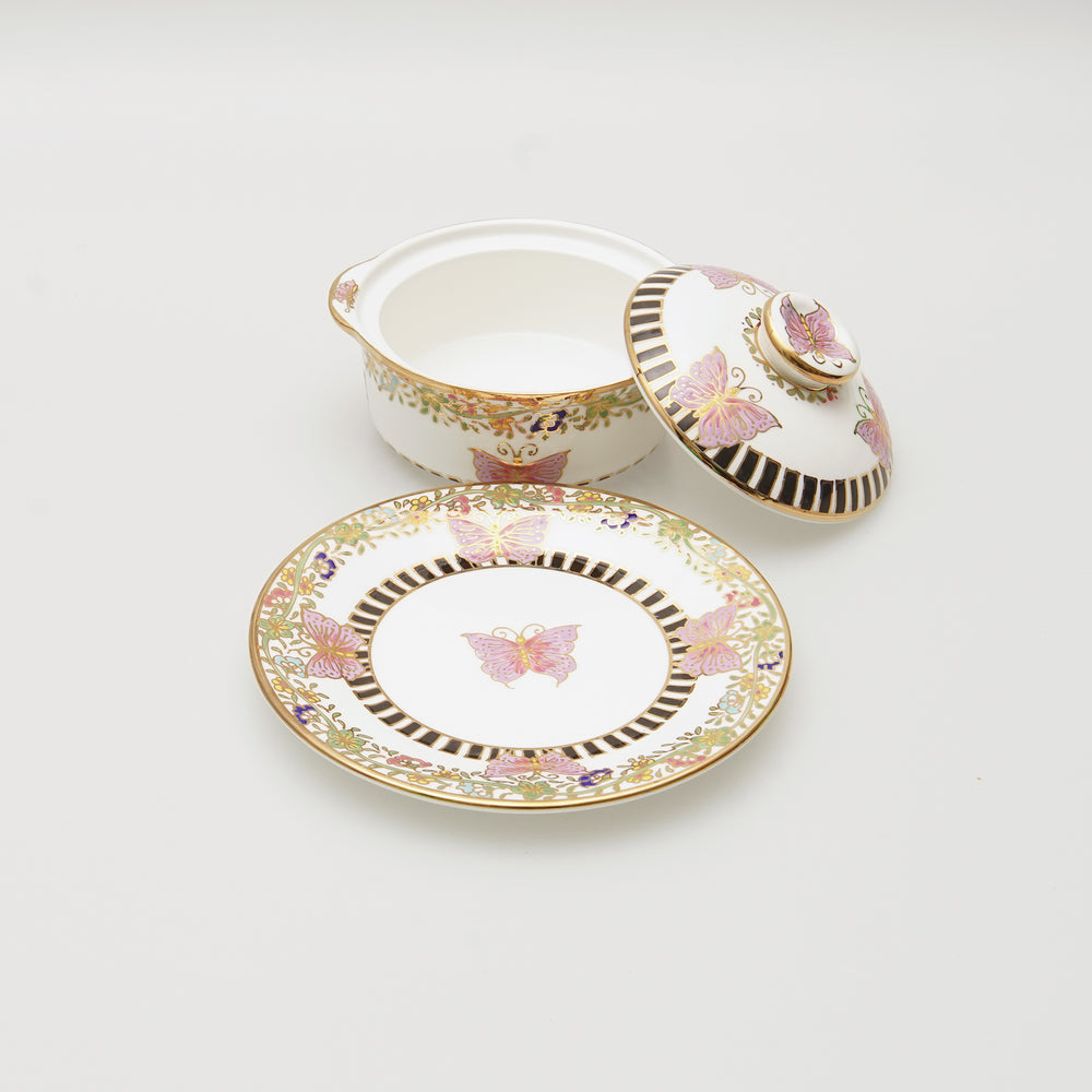 Stunning Classic Style Hand-painted  Soup Set (4 Set)
