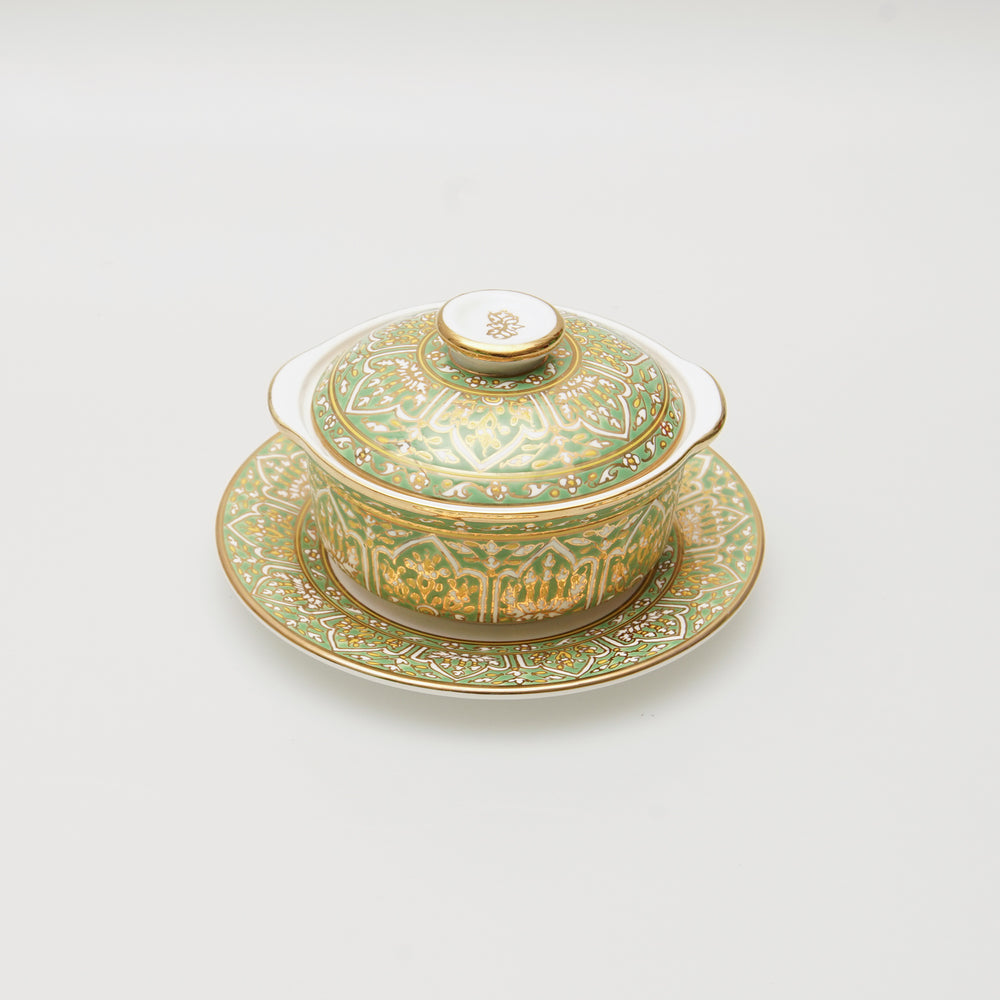 Stunning Classic Style Hand-painted  Soup Set (4 Set)