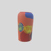 Hand painted Flower Pot(Tall) with Painted Flower Design (Yellow Floral)