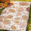 Garten: Eco Print Throw Blanket