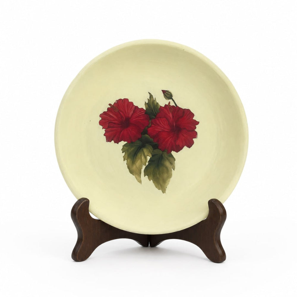 Decoratice Clay Plate