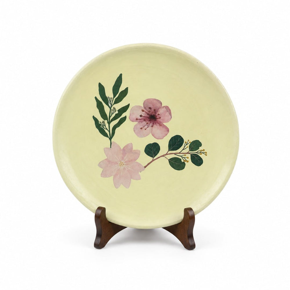 Decoratice Clay Plate