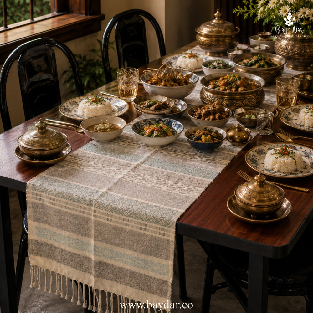 Backstrap Loom Table Runner