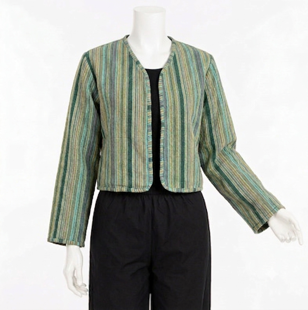 Twal Tar Jacket ( Ocean Blue Stripes)