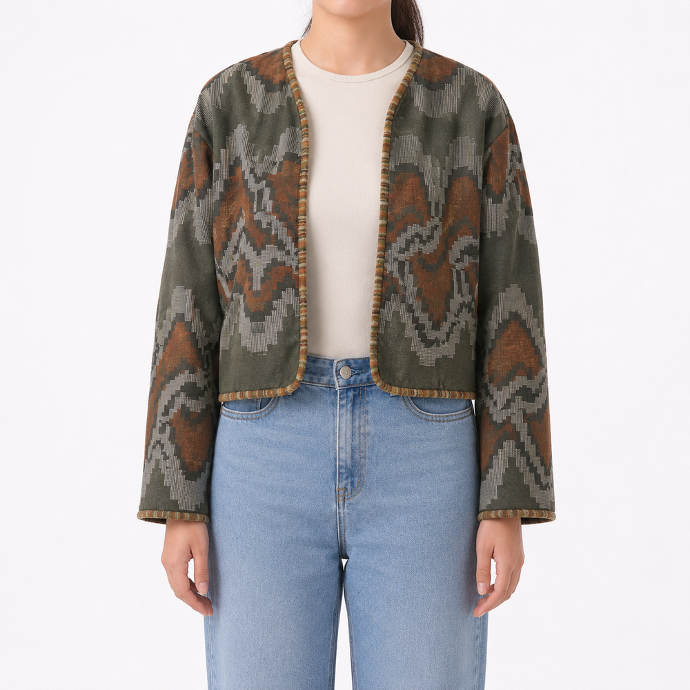 Twal Tar Jacket (Olive Green)