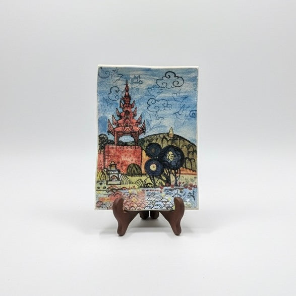 Classic Hand-painted Plate