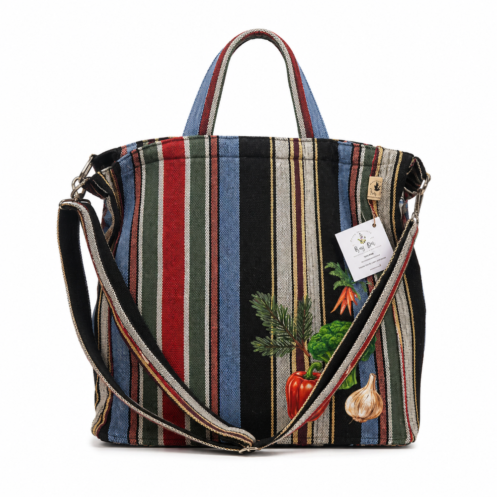 Veggies Cotton Tote Bag