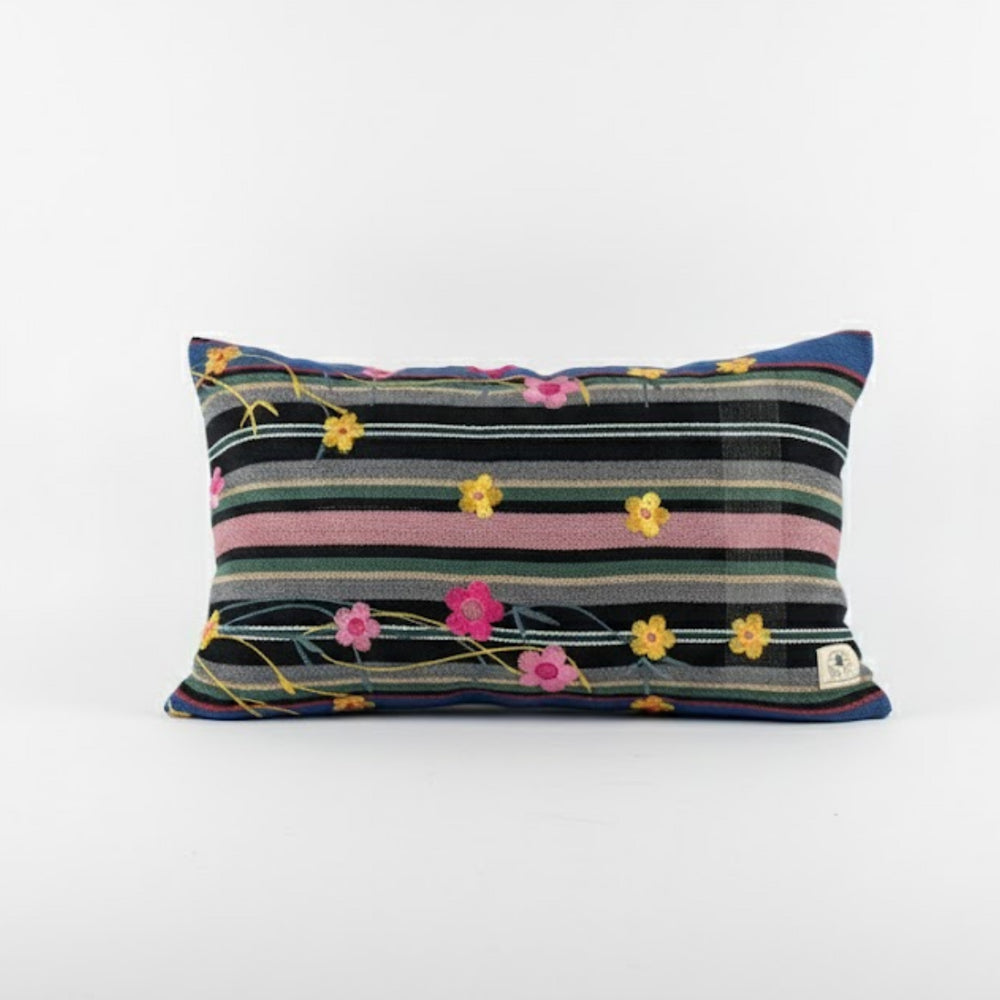 Garten: Machine Embroidery Cushion Cover (Ractangle)