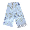 Garten: Eco Print Shawl Natural Cotton with Botanical Prints