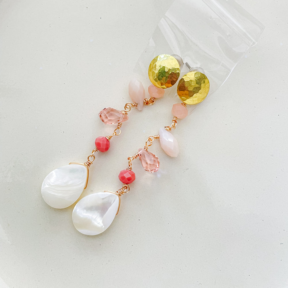 Elegant Earthen Dangle Earrings