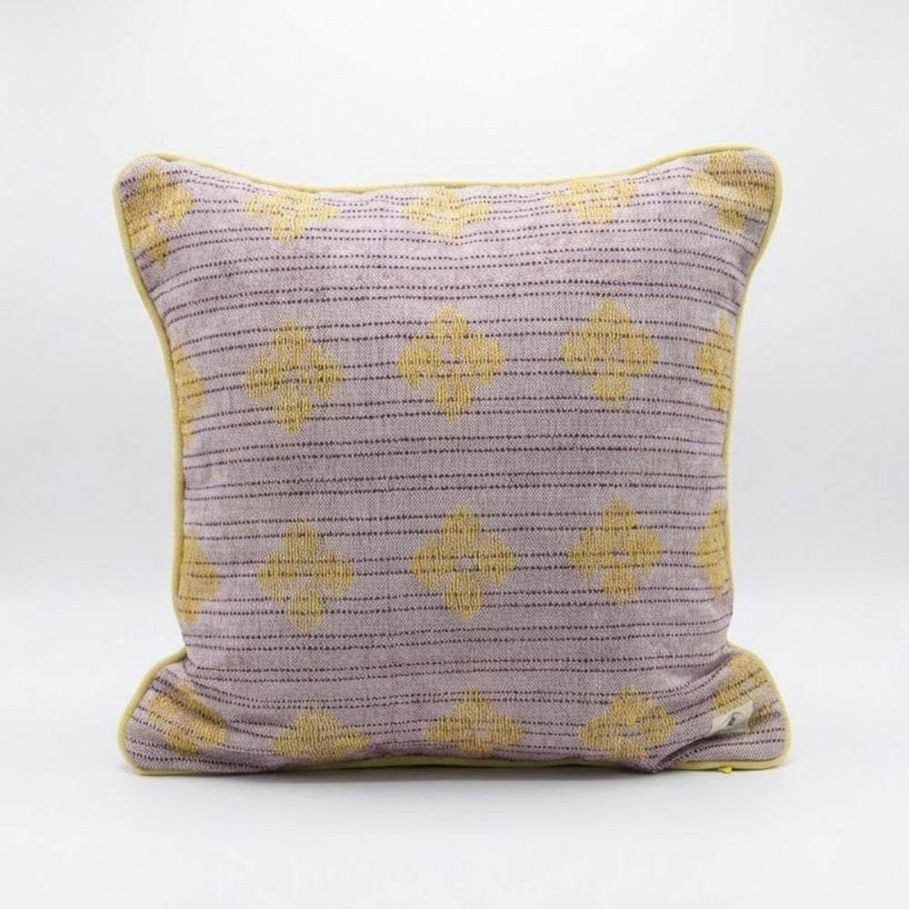 Garten: Machine Embroidery Cushion Cover (Diamon Shaped)