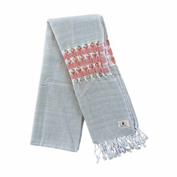 Handwoven Candy Cotton Shawl