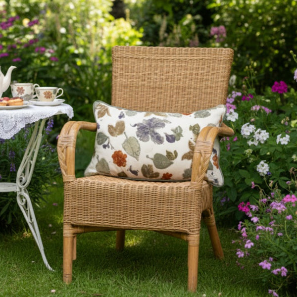 Garten: Eco Print Cushion Cover (Rectangle)