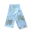 Garten: Eco Print Shawl Natural Cotton with Botanical Prints