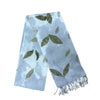 Garten: Eco Print Shawl Natural Cotton with Botanical Prints