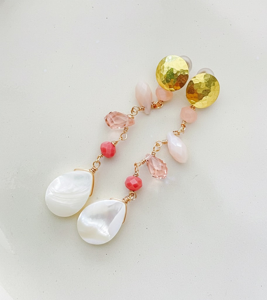 Elegant Earthen Dangle Earrings