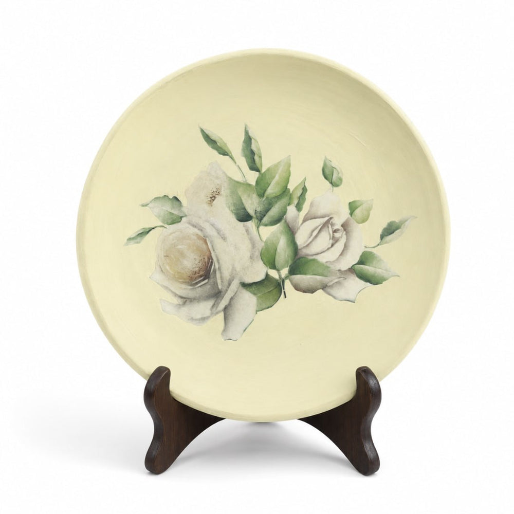 Decoratice Clay Plate