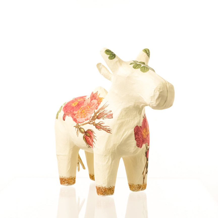 Decorative Cow Papier-Mâché