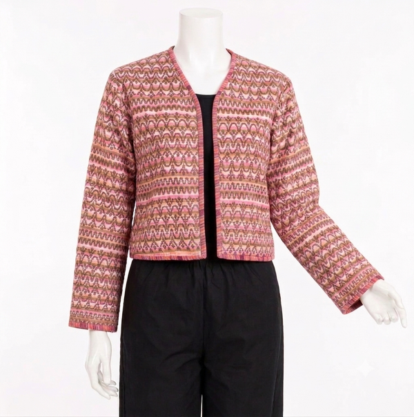 Twel Tar Jacket (Magneta Pink)