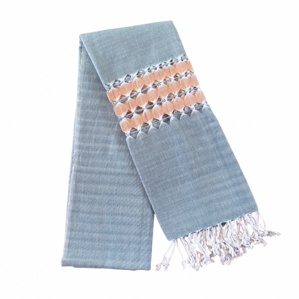 Handwoven Candy Cotton Shawl