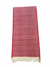 Natural Dyed Handwoven Cotton Table Runner