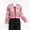 Twel Tar Jacket (Cream Pink and White)