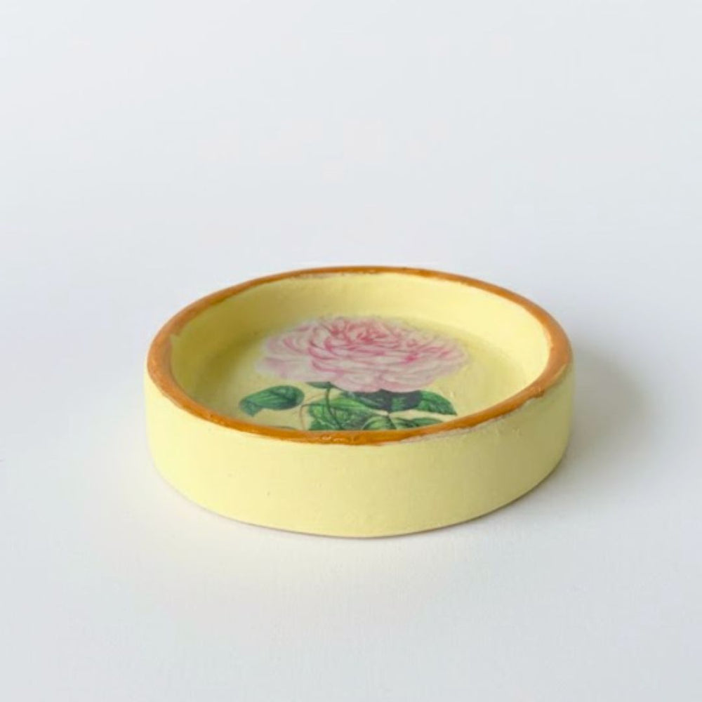 Table Tale: Round Clay Tray