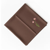 Flore: Embroidered Cotton Tea Towel