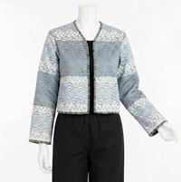 Twal Tar Jacket (Ocean Blue and White)