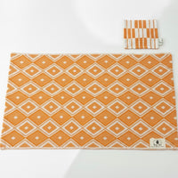 Diamond Pattern Placemat and Coaster (per set)