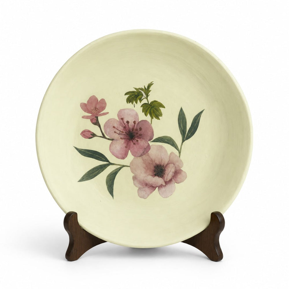 Decoratice Clay Plate
