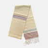Cotton Shawl with Colorful Stripes: Colorful Squares