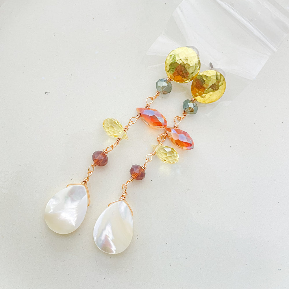 Elegant Earthen Dangle Earrings