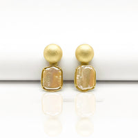 Mira Gold Drop Earrings