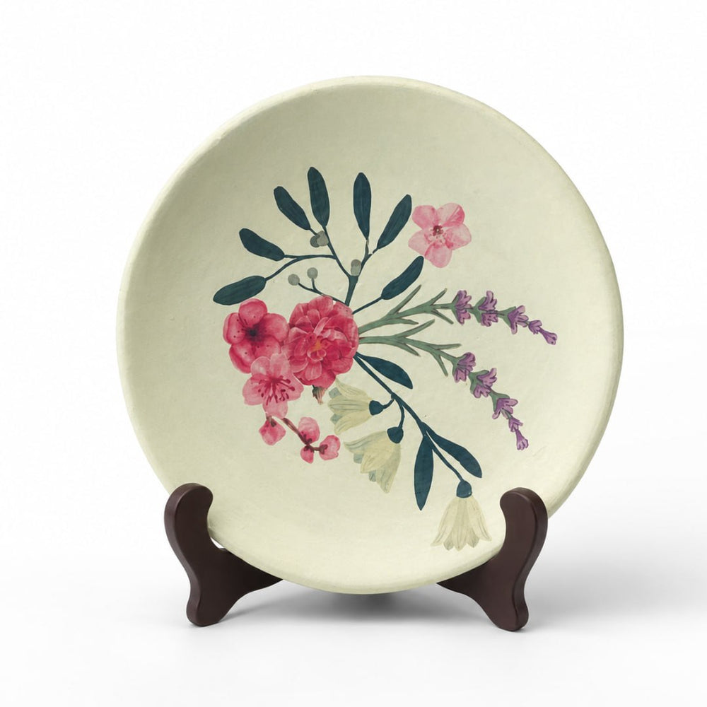 Decoratice Clay Plate