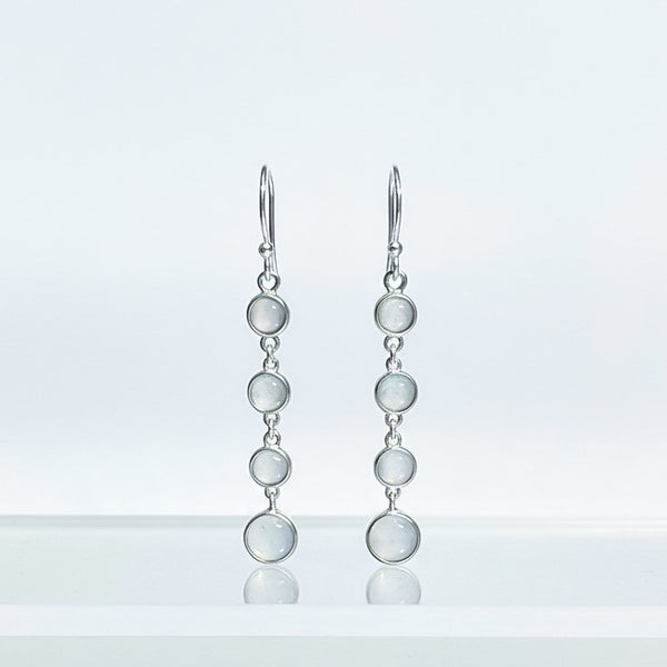 Harmony and Purity Drop Earrings