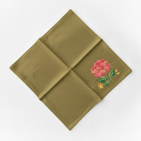 Flore: Embroidered Cotton Tea Towel