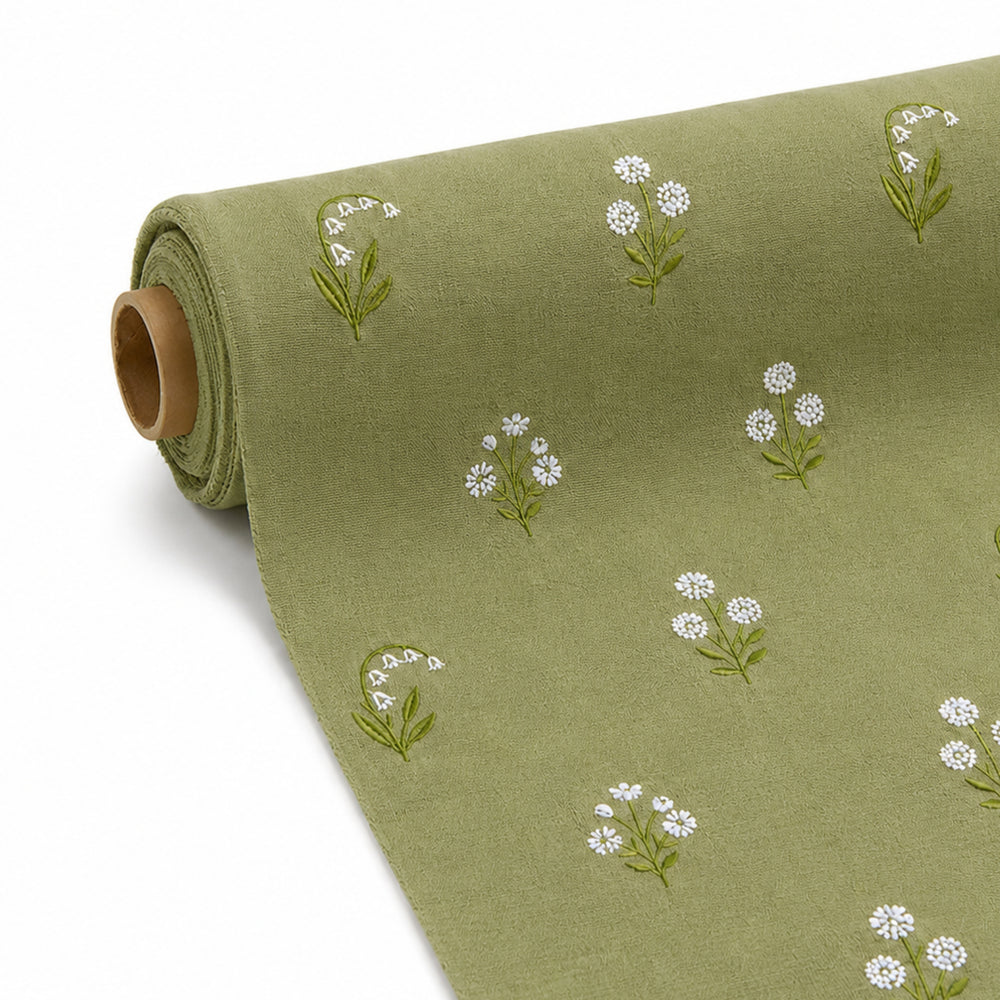 Baby Breathe Machine Embroidery Fabric Roll